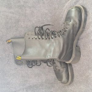Women's mid calf combat boots